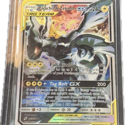 Pikachu & Zekrom-GX