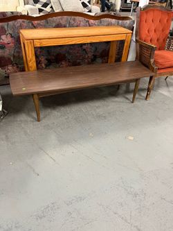 MCM style long coffee table (in store)