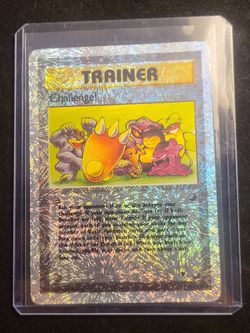Pokemon Trainer Challenge 106/110 Legendary Collection Reverse Holo Foil *ERROR LINE*