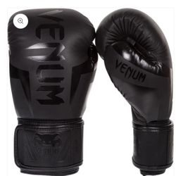 Venum Elite Boxing Gloves 14 oz Black