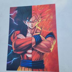 3D Anime Poster Dragonball 