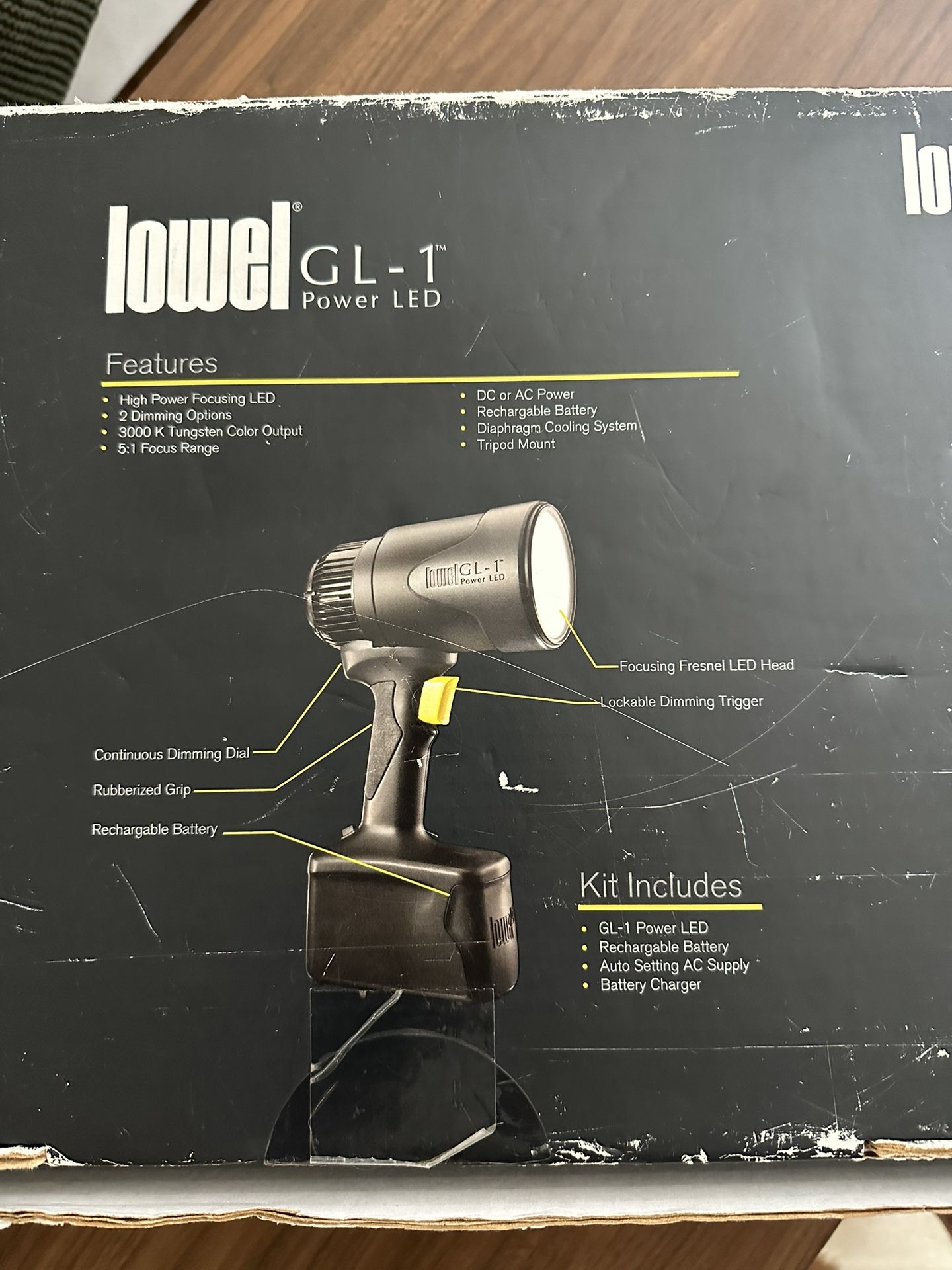 Video Light, Portable, Lowel GL-1