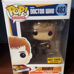 Funko Pop Doctor Who Rory Hot Topic Exclusive