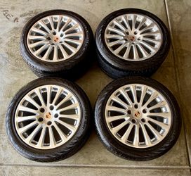 OEM Porsche Panamera 19" BBS Wheels & Continental Tires | Complete Set of 4