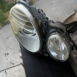 2008 e350 benz headlight 