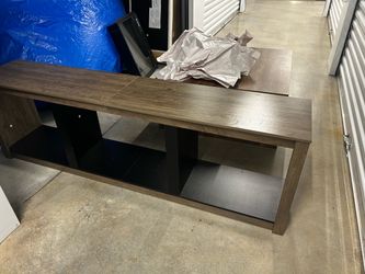 Bestier Fireplace TV Stand
