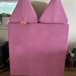 Pink Nugget Couch