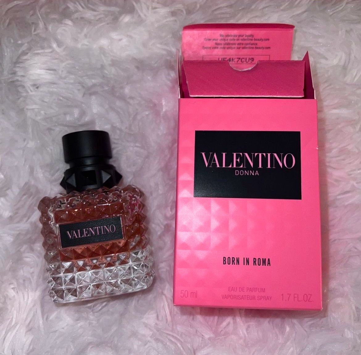 new open box valentino donna perfume 1.7oz