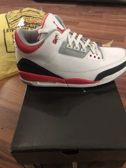 Air Jordan 3 Retro Fire Red 