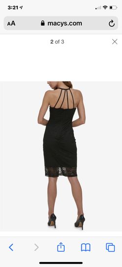 Black Halter Dress 