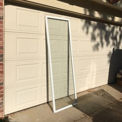 Tempered Glass In Aluminum Frame