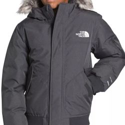 THE NORTH FACE Boys' Gotham Insulated Jacket, Asphalt Grey Heather