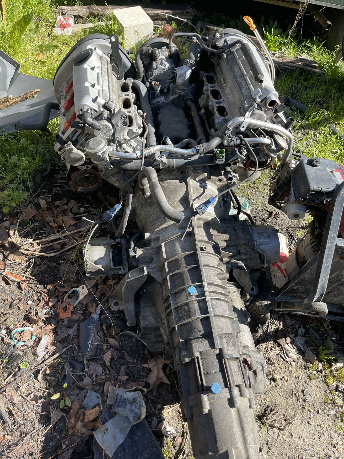 2004 A4 Audi Engine And Transmission 84 K Miles