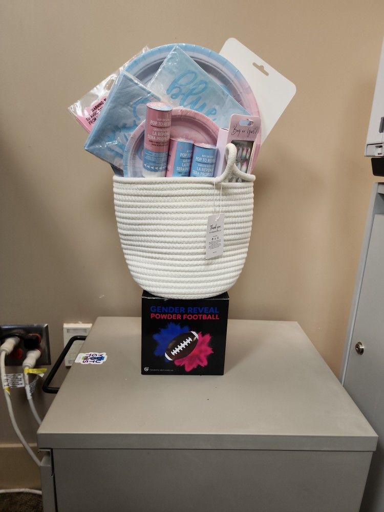 JTL Gift Baskets For Gender Reveal Party 🥳 🩷 💙 