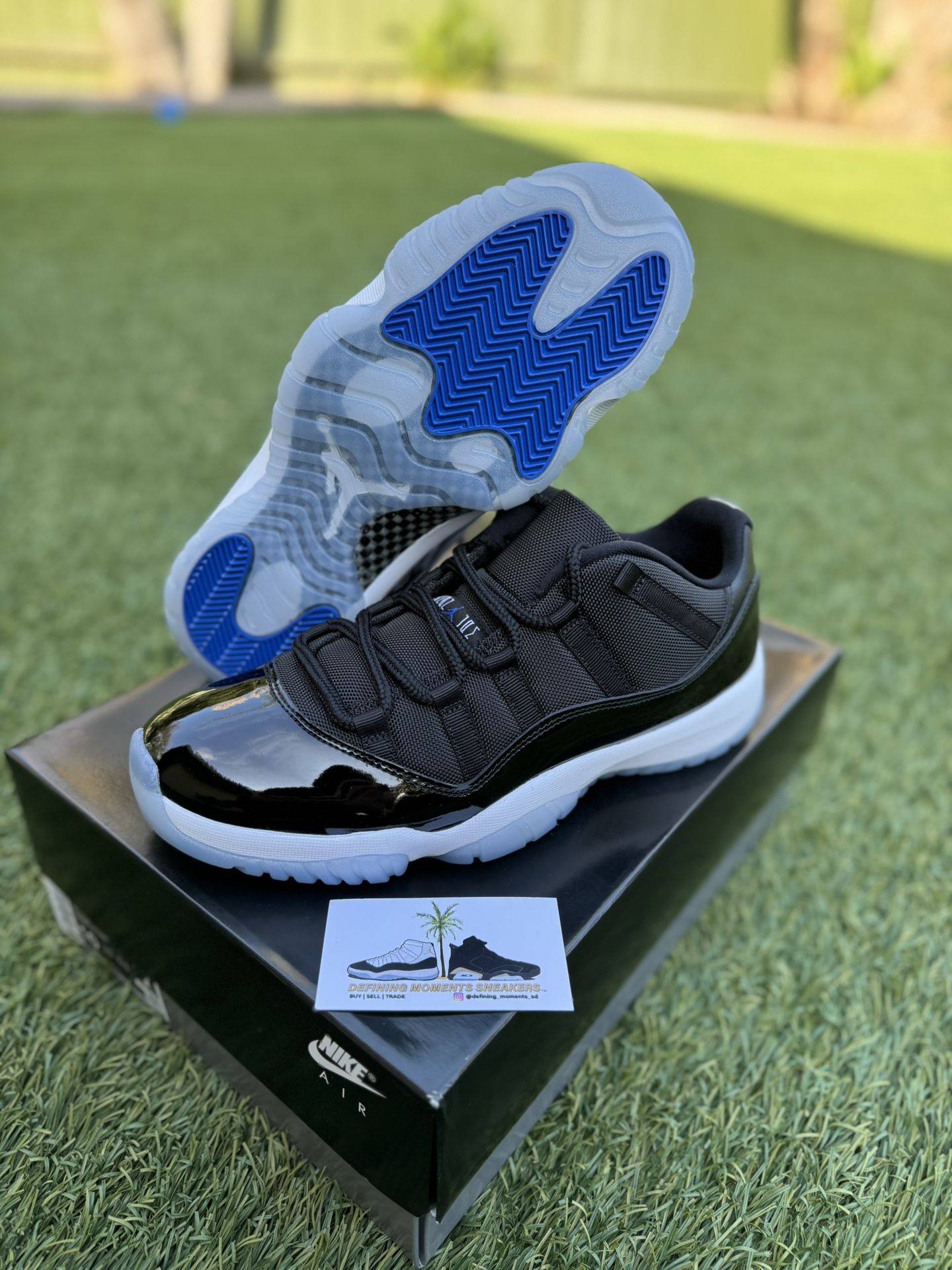 Nike Air Jordan Retro 11 Low Space Jam Size 10