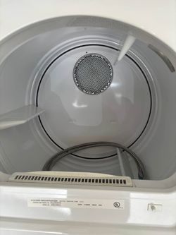 Stacked washer and dryer