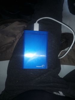 Seagate Portable External Hard Drive Blue
