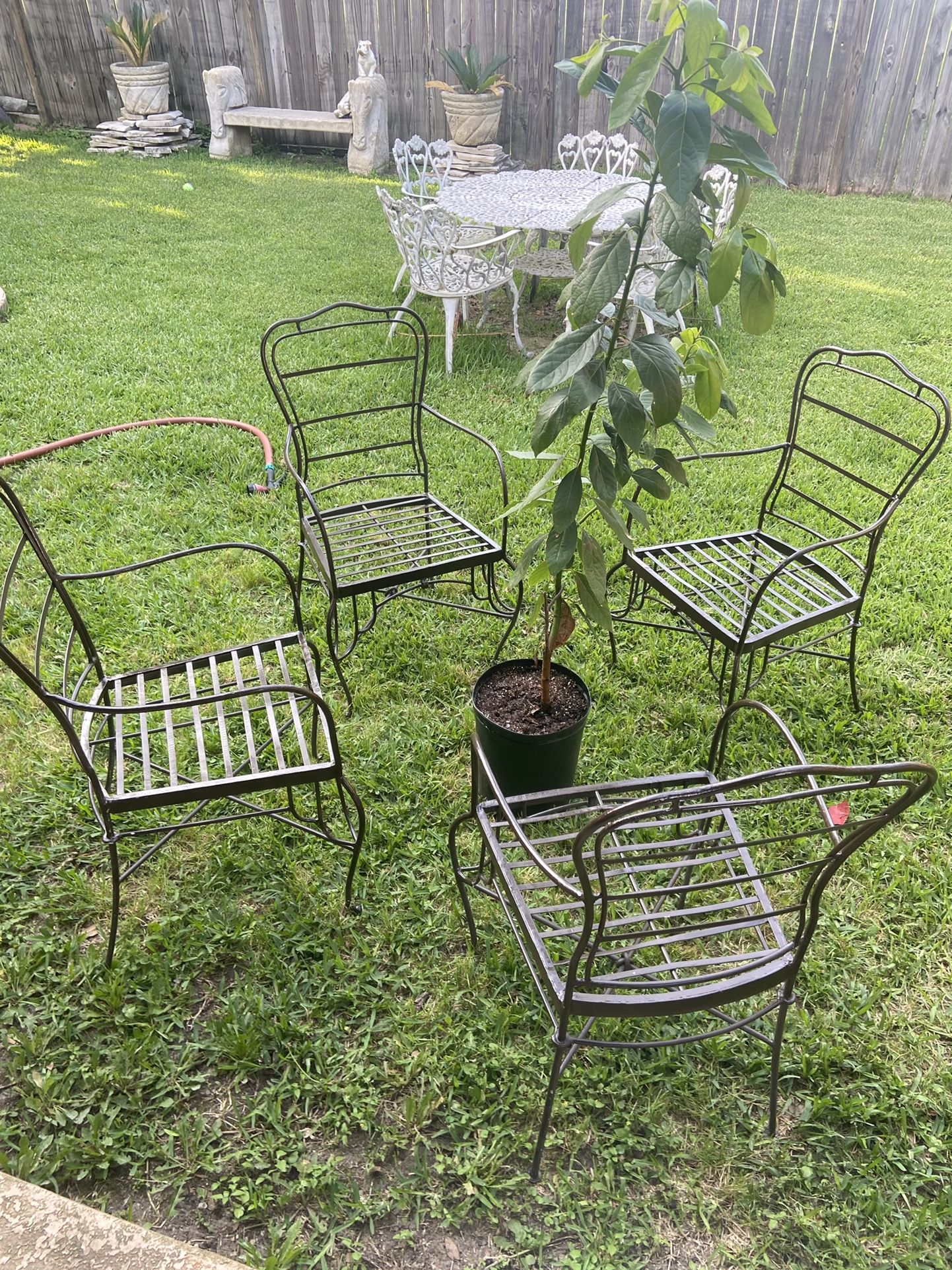 Outdoor heavy duty chairs