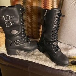 Womens harley boots outlet for sale