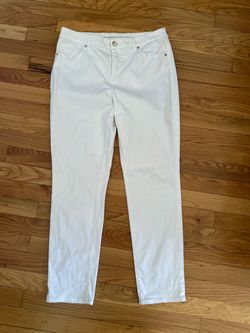 Chico Womens White Jeans Size 1