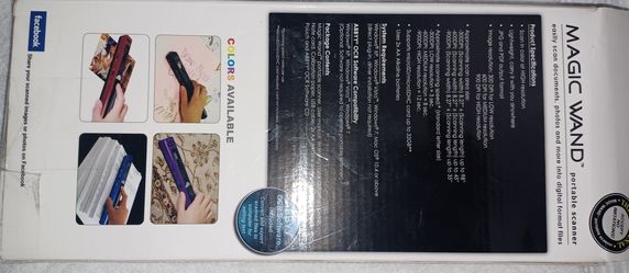 Magic Wand Portable Scanner