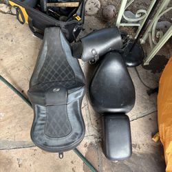 Motorcycle Seats And Bag