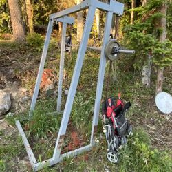 Baby Stroller And Squat Rack Free