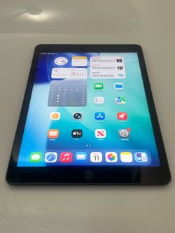 Apple iPad 9th Gen A2602 Space Gray Black 10.2” 64GB Tablet iOS 26 w/ Charger - $169