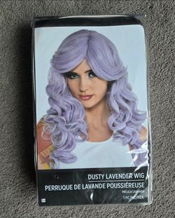 Brand New Dusty Lavender Halloween Wig