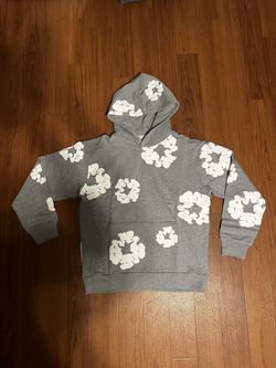 Denim Tears The Cotton Wreath Hoodie Gray