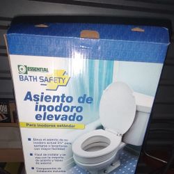 NIB, Essential Medical toilet seat riser