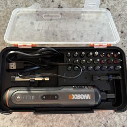Worx Power Screwdriver - Multiple Bits 