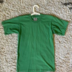 Pro Club Green Men’s T-Shirt Size Small Heavy Weight