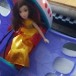 Barbie Airplane With Doll And Plane Makes Few Different Sounds