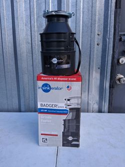 In Sink erator BAGER SERIES 1/2 HP food waste disposer