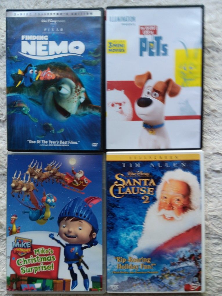 2 For $3 or $2 each, Kids & Animation DVDs for Sale in Auburn, WA