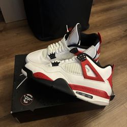 Jordan 4 Red Cement Sz 12.5