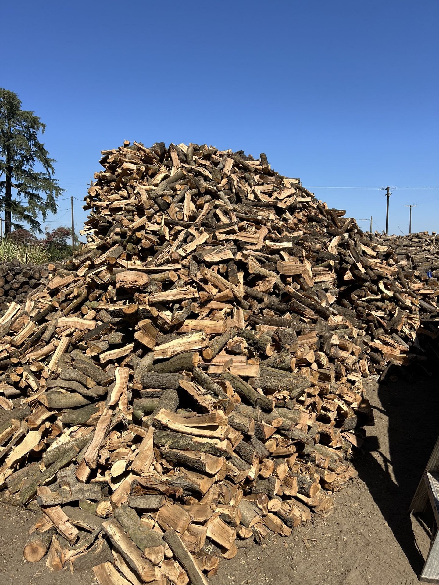 FIREWOOD SEASONED ALMOND FREE BAY AREA DELIVERY 