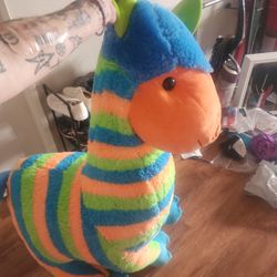 giant stuffed llama tag still on mint condition