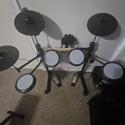 Electric Drum set With Sticks