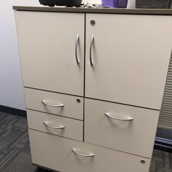 Locking File Cabinet