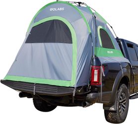Truck Bed Tent for 5.5–6.5 ft Beds, Waterproof PU2000mm 2-Person Camping Tent