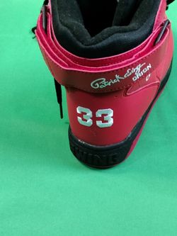 Patrick Ewing High Top Red And Black Size 9
