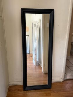 TOFTBYN Mirror Black 20 1/2 x 55 1/8