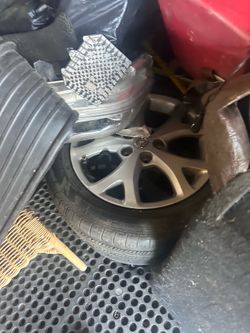 Mazda 17” rims with tires