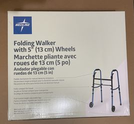 Medline Adult  Foldable Walker 