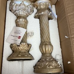 Home Interiors Candle Holders /new In Box