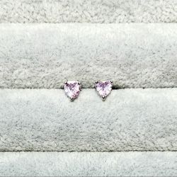 Alexandrite Heart Earrings