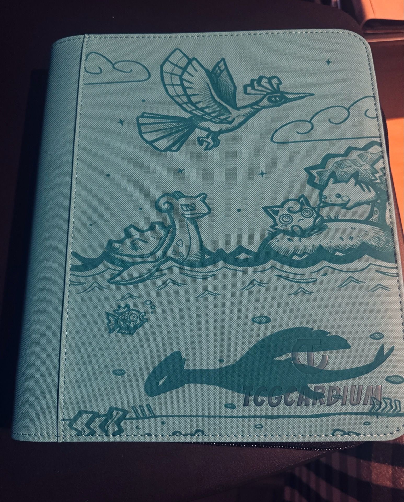 Pokémon lugia ho-oh top-loader card binder