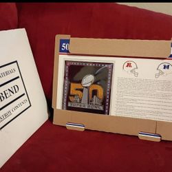 SUPER BOWL 50 BRONCOS VS PANTHERS 2016 Willabee Ward OFFICIAL NFL PATCH 